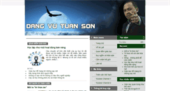 Desktop Screenshot of dangvutuanson.info